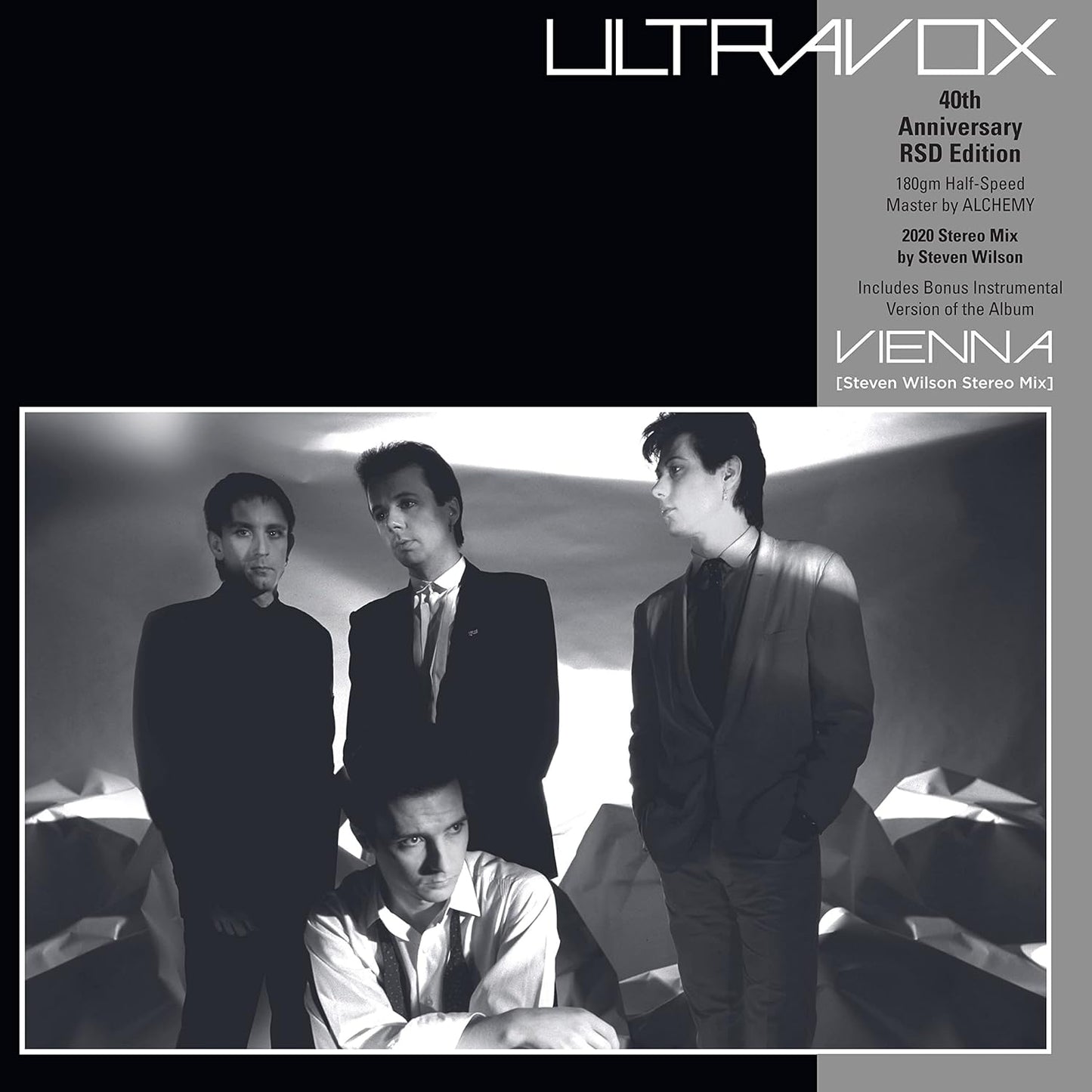 Ultravox - Vienna, Steven Wilson Stereo Mix (RSD 2021, 2LP, Clear, 180gr)