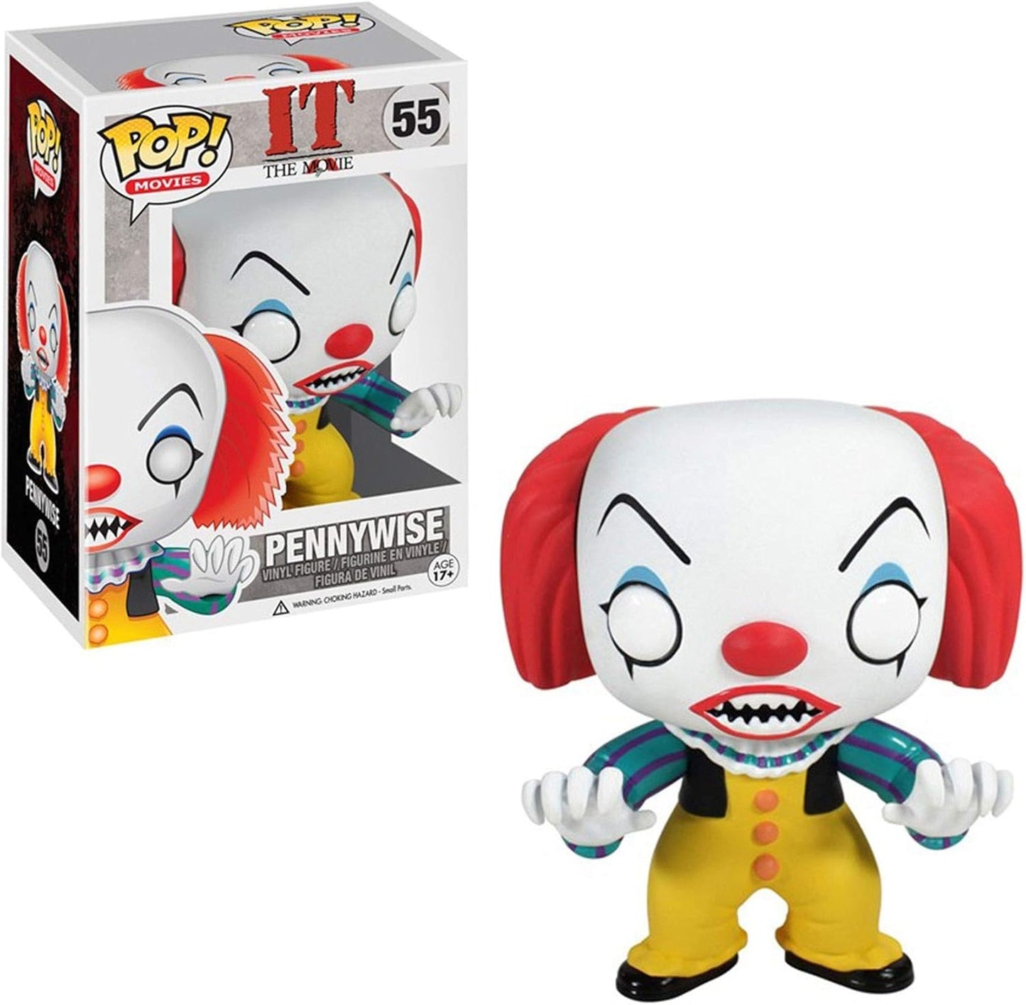 It: Funko Pop! Movies - Pennywise (Vinyl Figure 55)