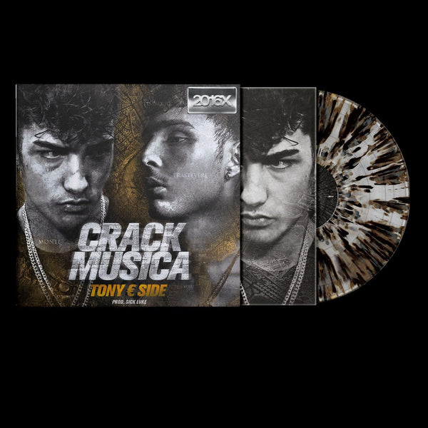 Dark Polo Gang/Side/Tony Effe - Crack Musica (LTD, Numerato, Splatter, 2016X, 180gr)