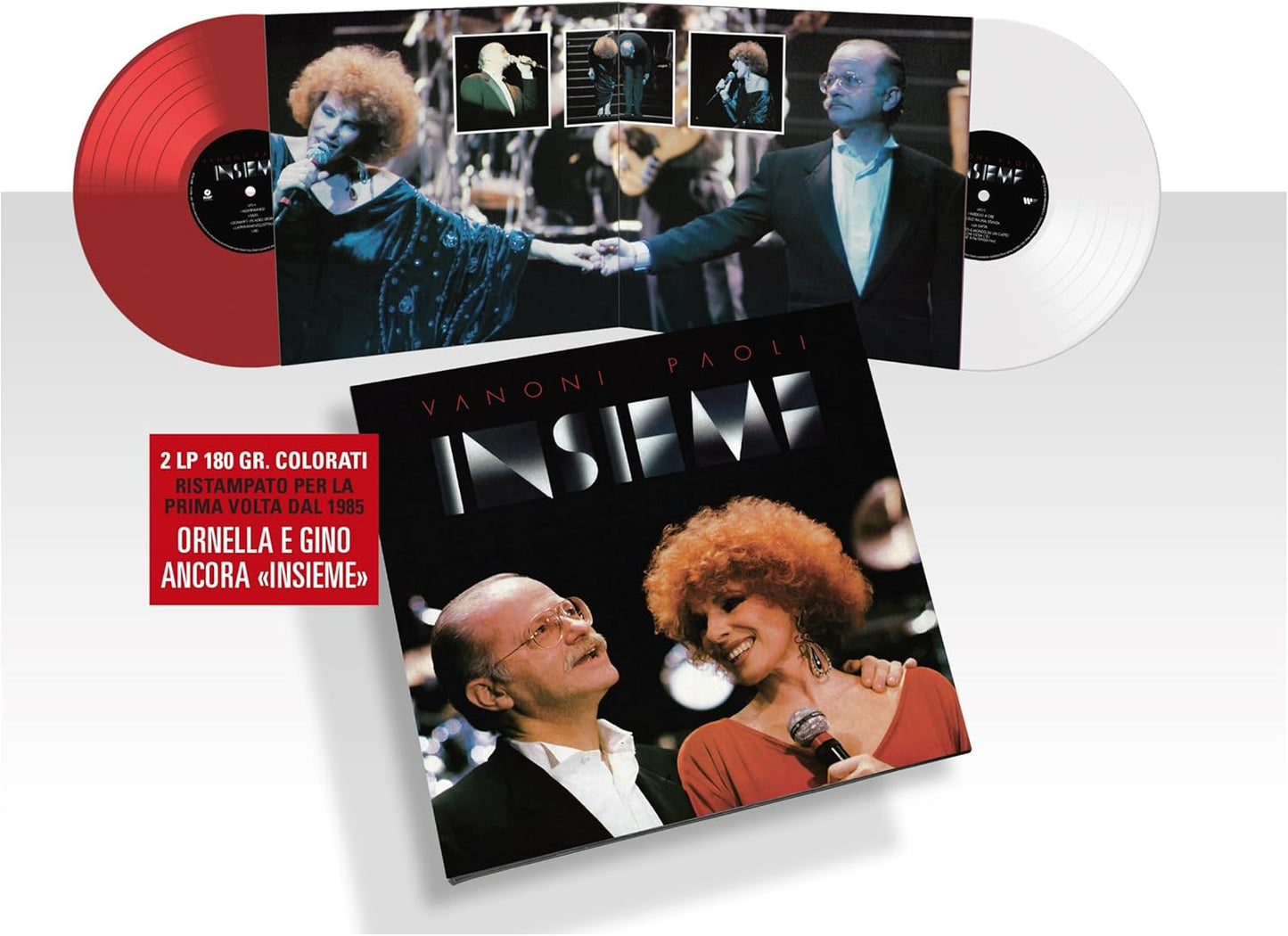 Ornella Vanoni/Gino Paoli - Insieme (Rosso Bianco, 2LP, 180gr)