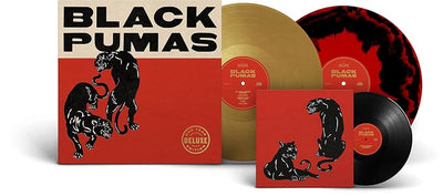 Black Pumas - Black Pumas (2LP, Gold, Marble Black Red, 7”, 180gr)