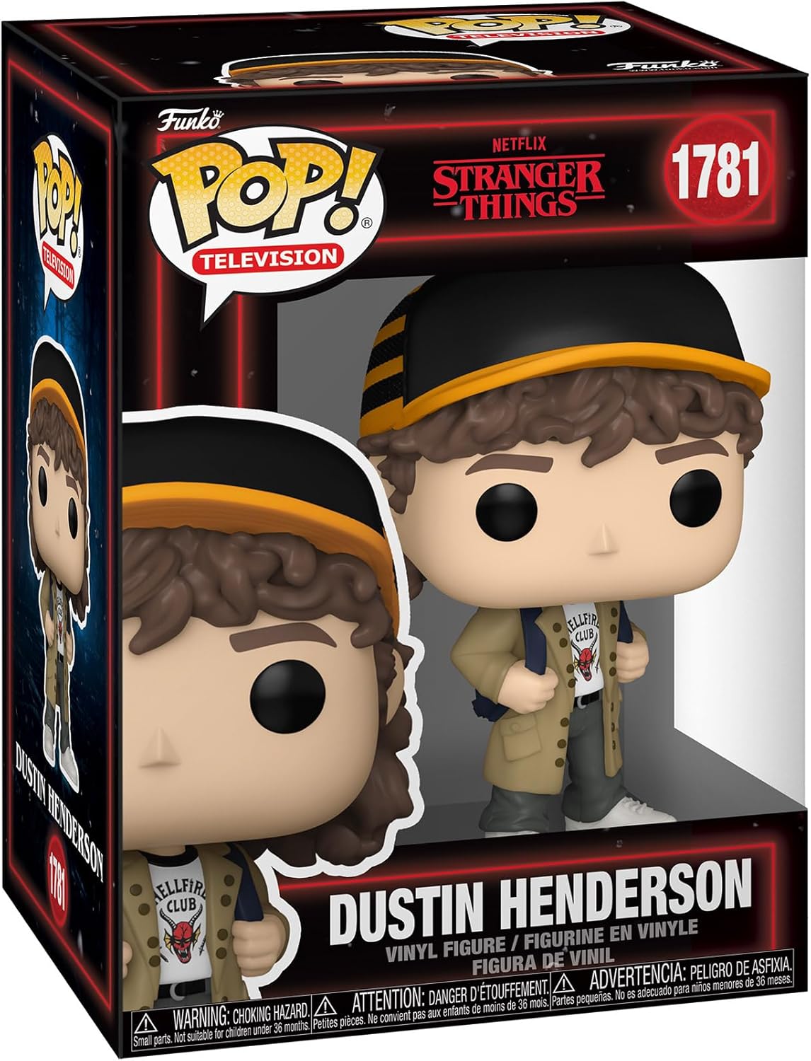 Stranger Things: Funko Pop! Television - S5 - Dustin Henderson (Vinyl Figure 1781)