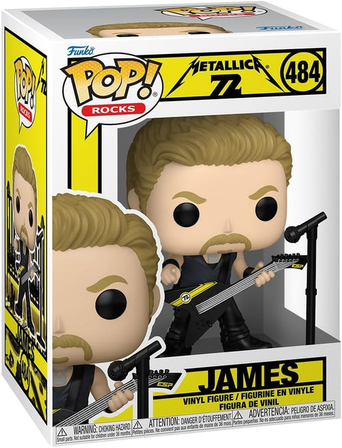 Metallica: Funko Pop! Rocks - James (Vinyl Figure 484)