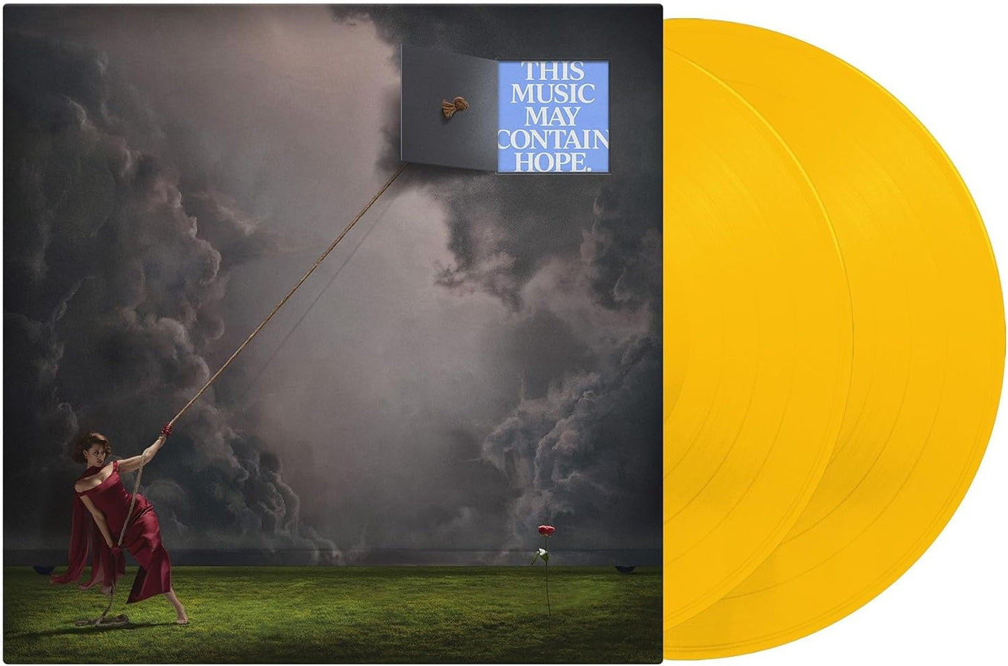 Raye - This Music May Contain Hope. (LTD, 2LP, Marigold Yellow, 180gr)