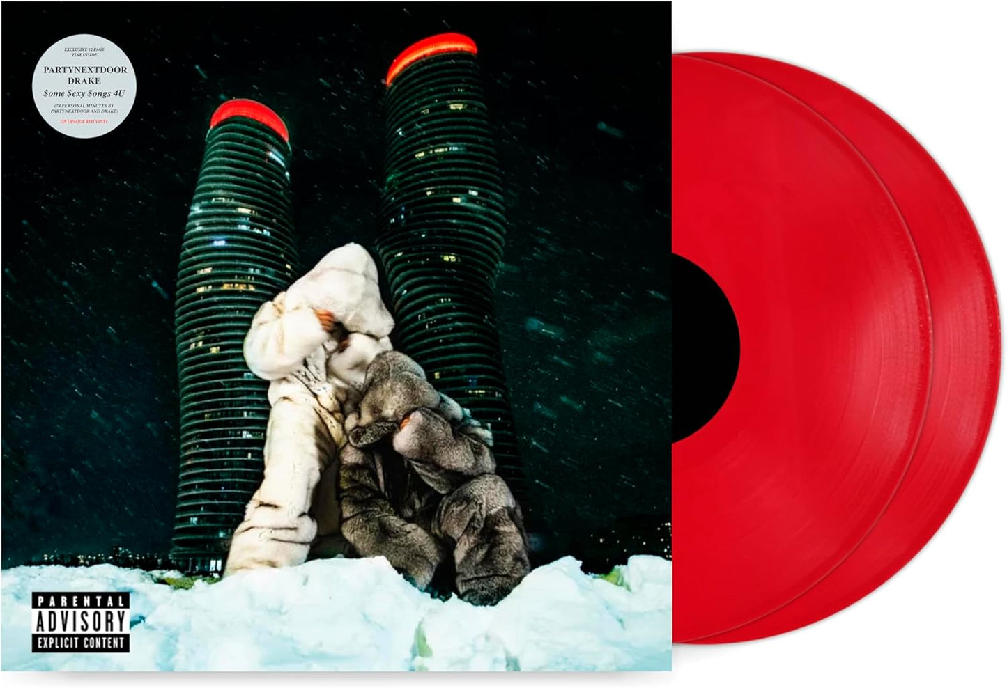 Drake/Partynextdoor - $Ome $Exy $Ong (Red Opaque, 2LP, 180gr)