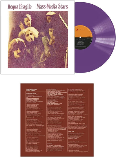 Acqua Fragile - Mass Media Stars (LTD, Numerato, Viola, 180gr)