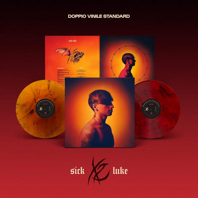 Sick Luke - X2 (Arancio Rosso Sfumato Nero, 2LP, 180gr)