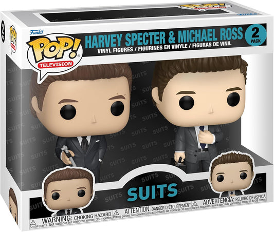 Suits: Funko Pop! Television - Harvey & Michael (2 Pack)