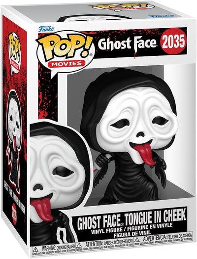 Scream: Funko Pop! Movies - Ghost Face With Tongue (Vinyl Figure 2035)