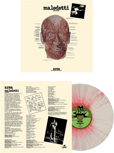 Area- Maledetti (Numerato, Splatter Bianco Rosa, 180gr)
