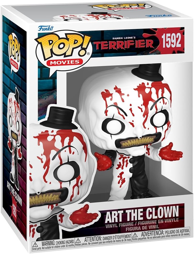 Terrifier: Funko Pop! Movies - Art the Clown (Vinyl Figure 1592)