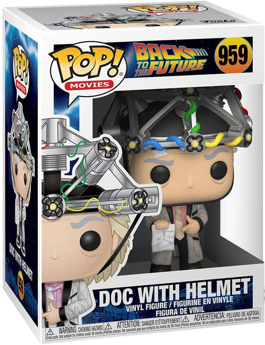Back To The Future: Funko Pop! Movies - Doc With Helmet (Vinyl Figure 959)