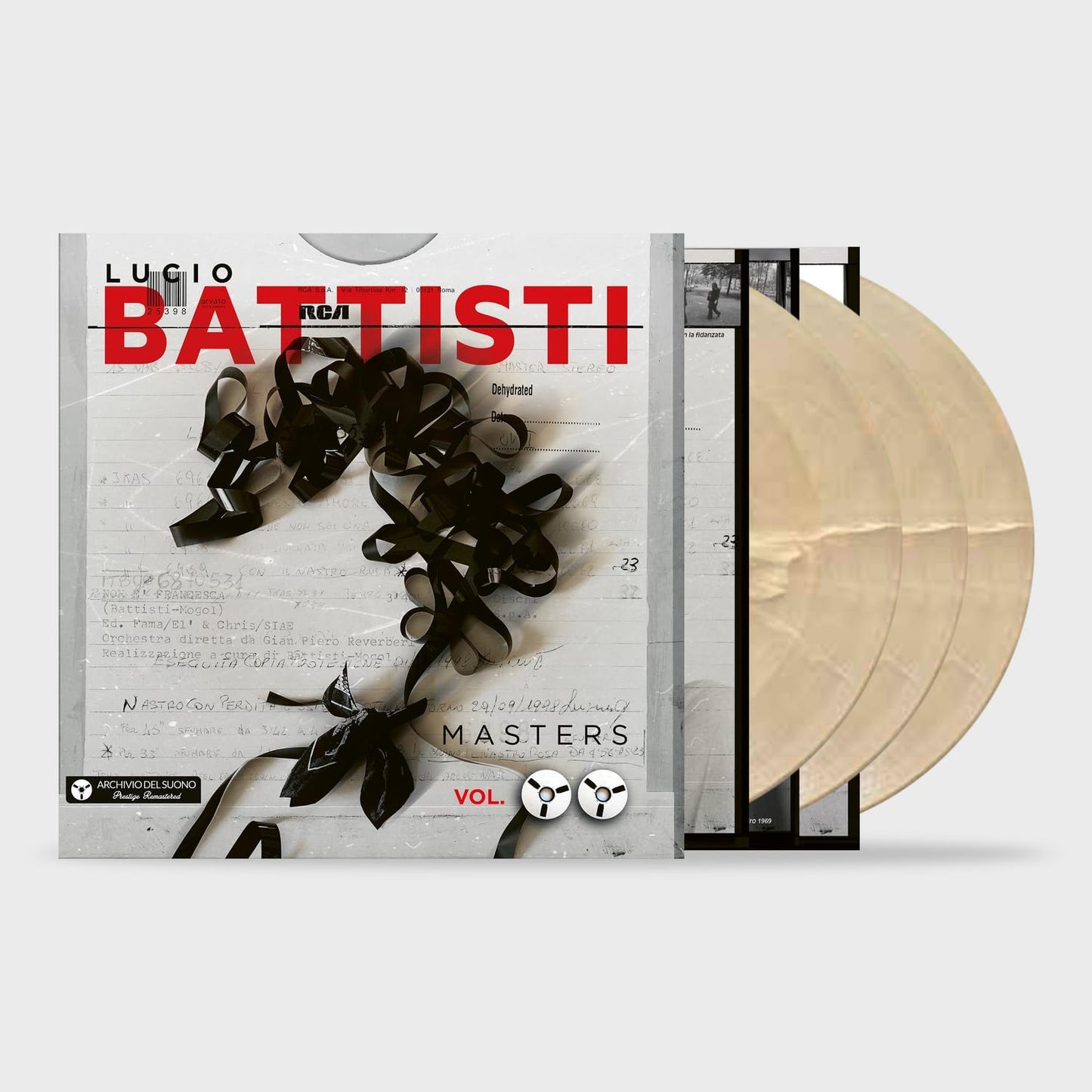 Lucio Battisti - Masters Vol. 2 (Trasparente Bianco, 180gr)