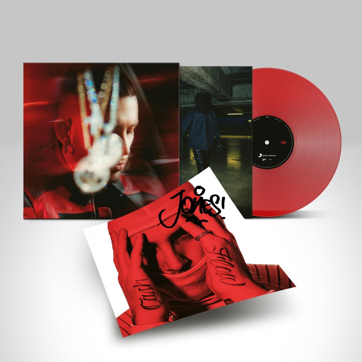 Vegas Jones - Jones (Rosso, Autografato, 180gr)
