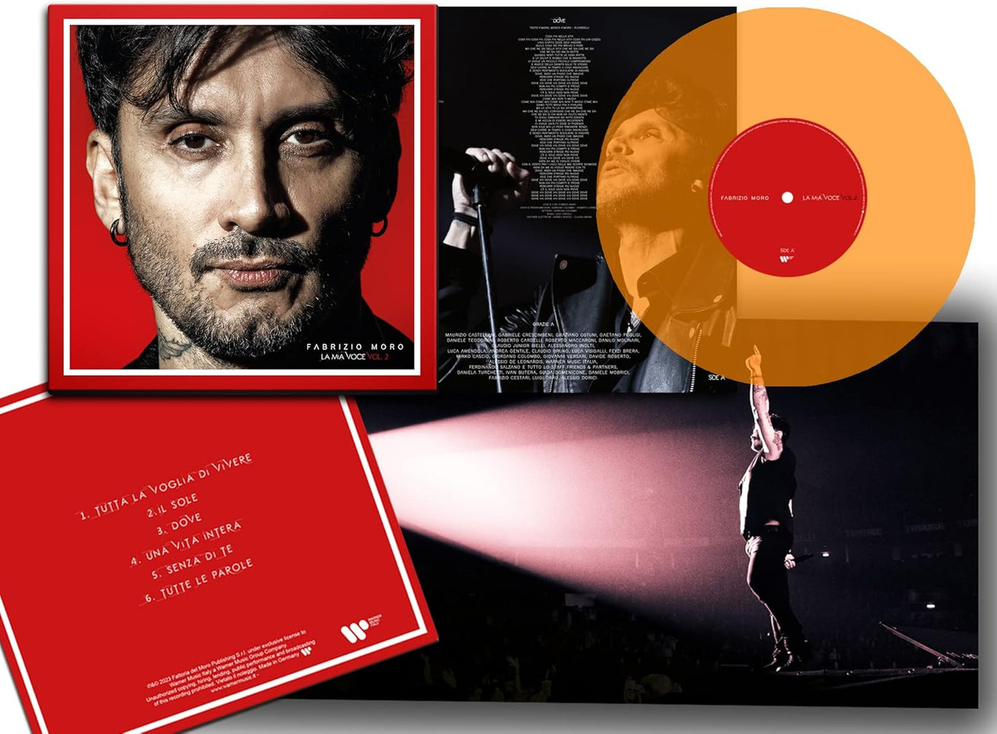 Fabrizio Moro - La Mia Voce Vol.2 (Arancione, 180gr)