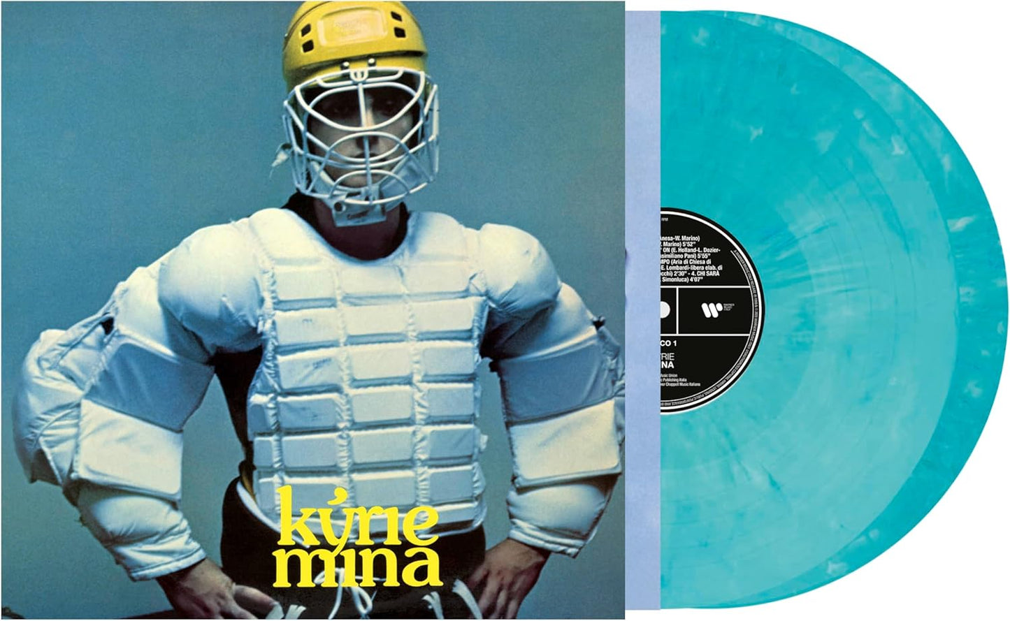 Mina - Kyrie (Azzurro Marmorizzato, Numerato, 45Th Ann, 180gr)