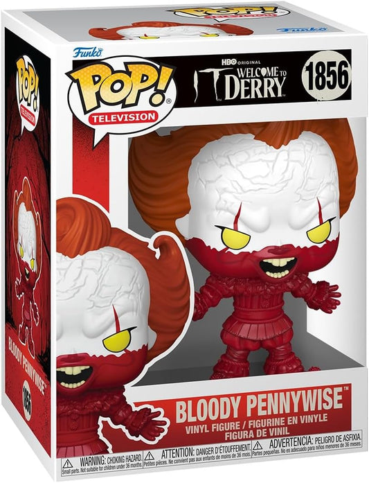 Welcome To Derry: Funko Pop! Movies - Bloody Pennywise