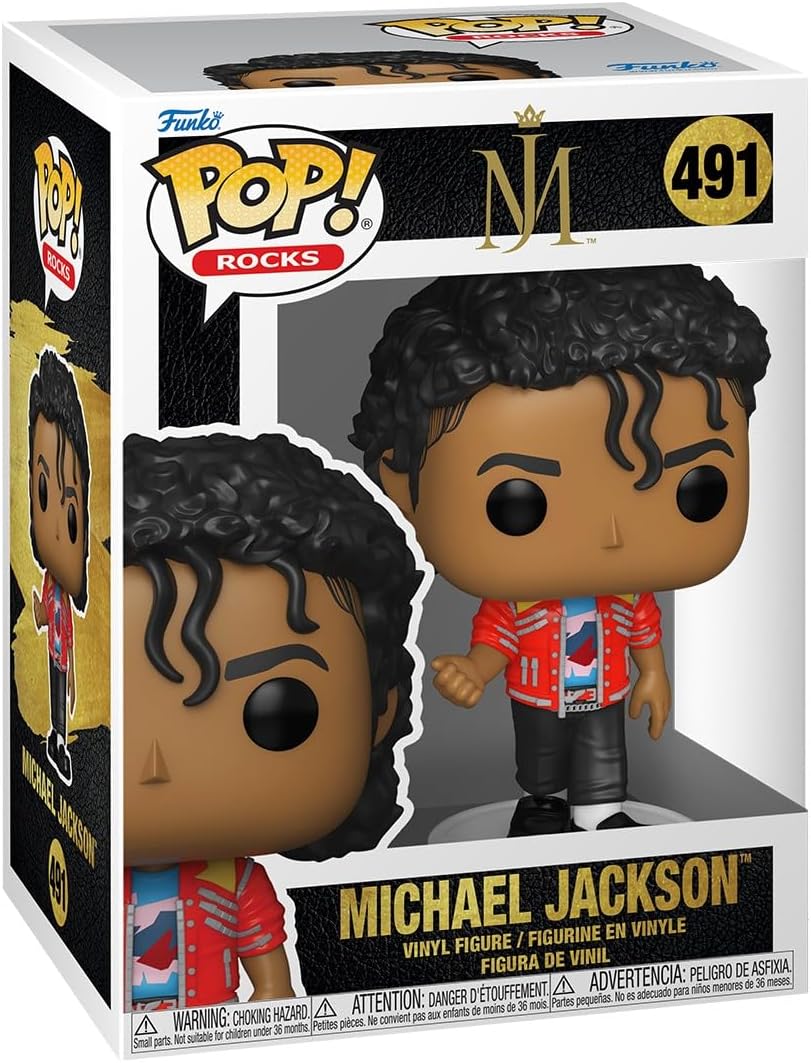 Michael Jackson: Funko Pop! Rocks - Beat It (Vinyl Figure 491)