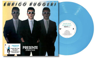 Enrico Ruggeri - Presente: Studio / Live (LTD, Azzurro, 40Th Ann, Autografato, Numerato, 180gr)
