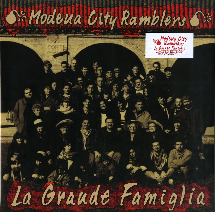Modena City Ramblers - La Grande Famiglia (LTD, Rosso, 180gr)