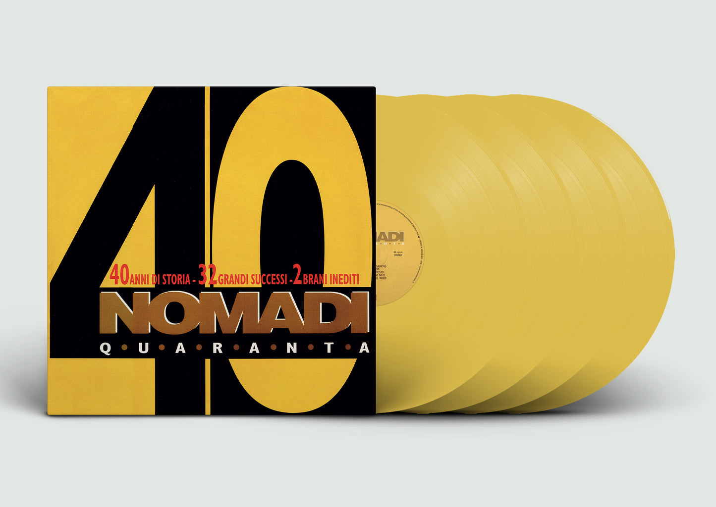 Nomadi - Nomadi 40 (Giallo, 3LP, 180gr)