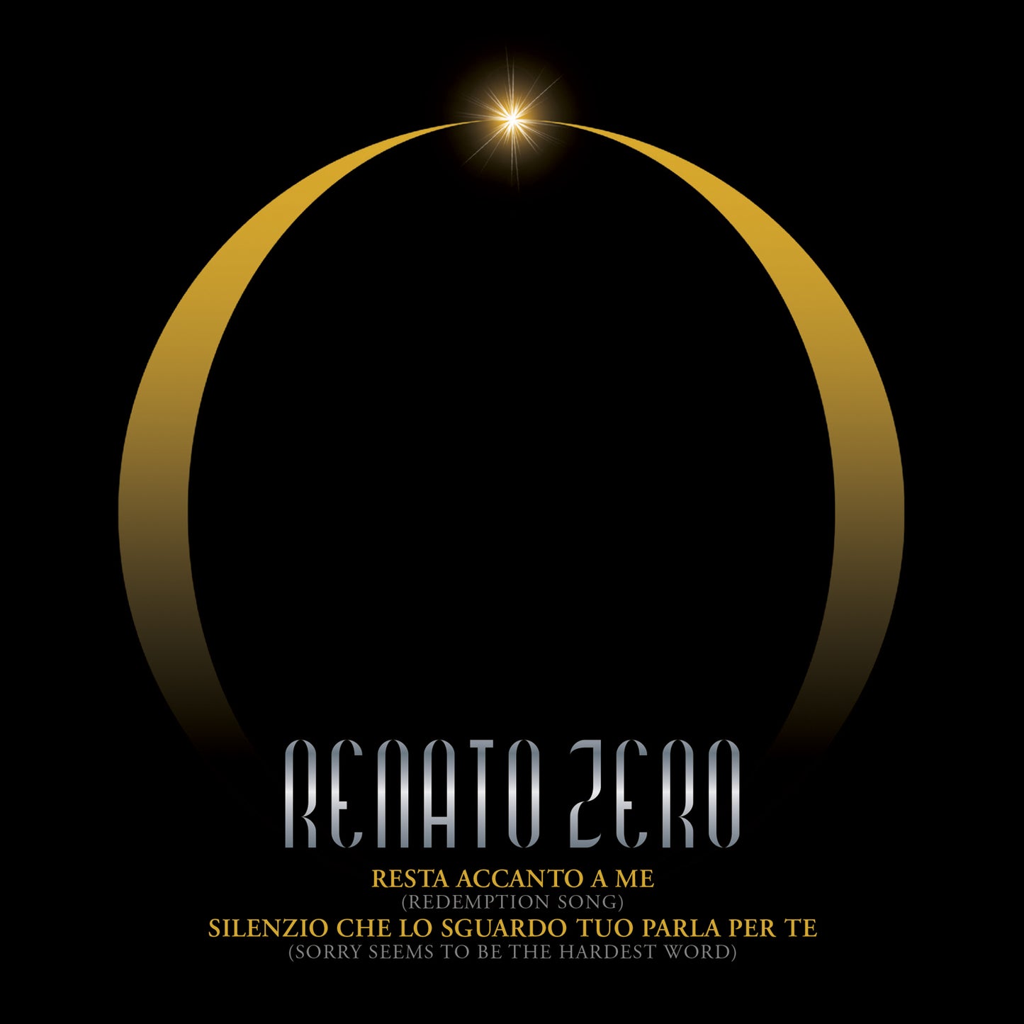 Renato Zero - Resta Accanto A Me / Silenzio Che Lo Sguardo Tuo Parla Per Te (7")