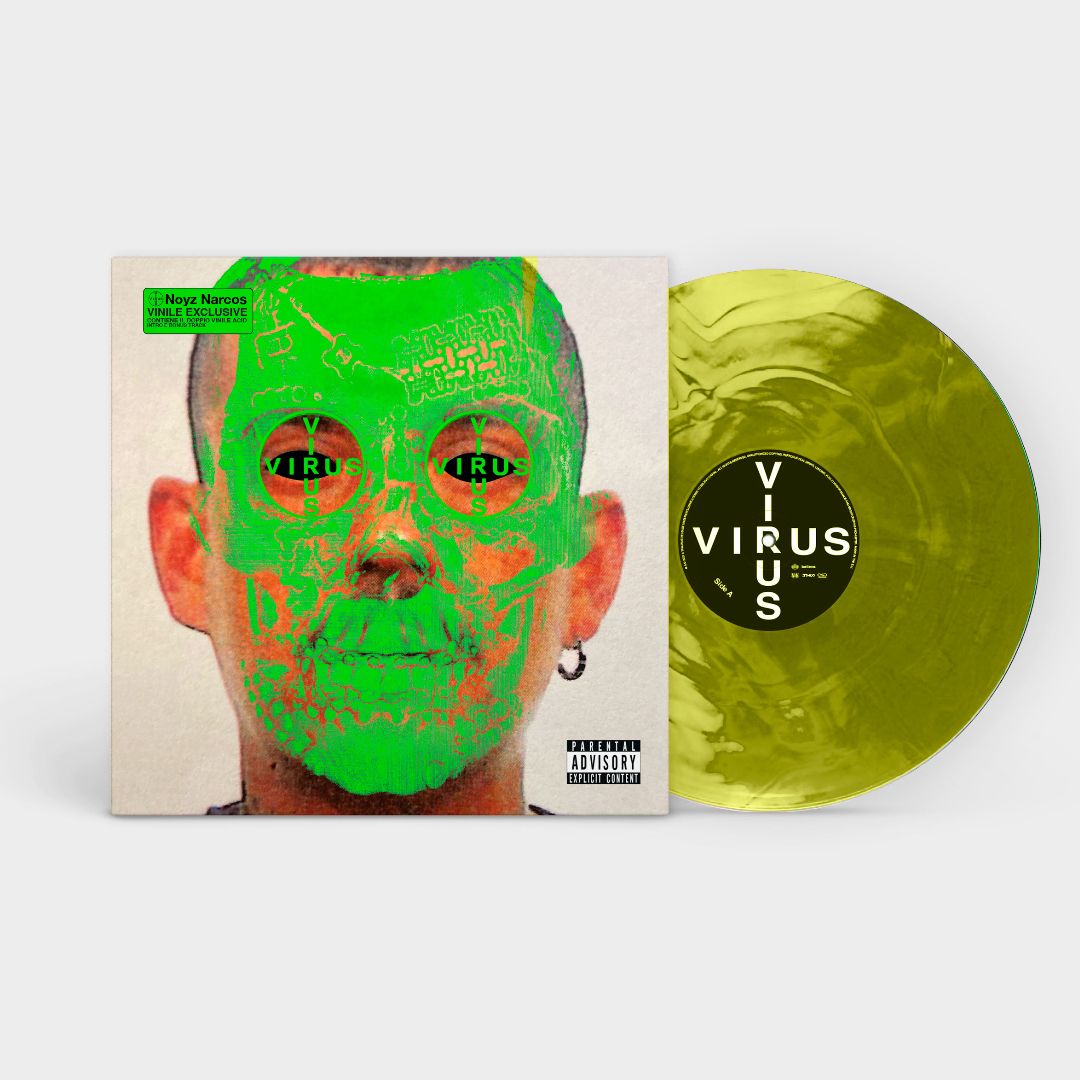 Noyz Narcos - Virus (Marmorizzato Giallo Pandemico, 180gr)
