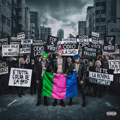 La SAD - Odio La Sad (Blu Verde Rosa, Autografato, 180gr)