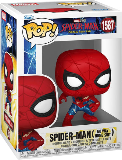 Marvel: Funko Pop! - Spider-Man Brand New Day - Spider-Man (No Way Home Suit) (Vinyl Figure 1587)