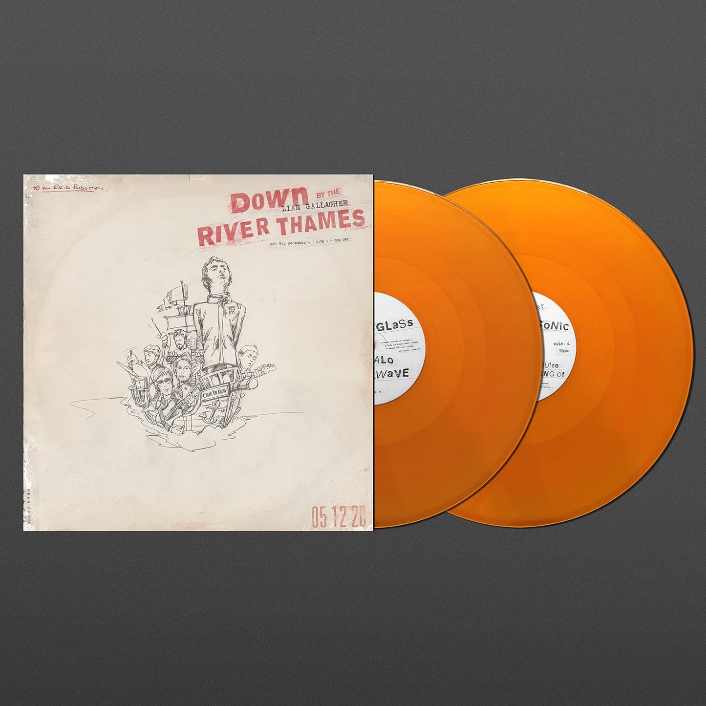 Liam Gallagher - Down By The River (2LP, LTD, Orange, 180gr)