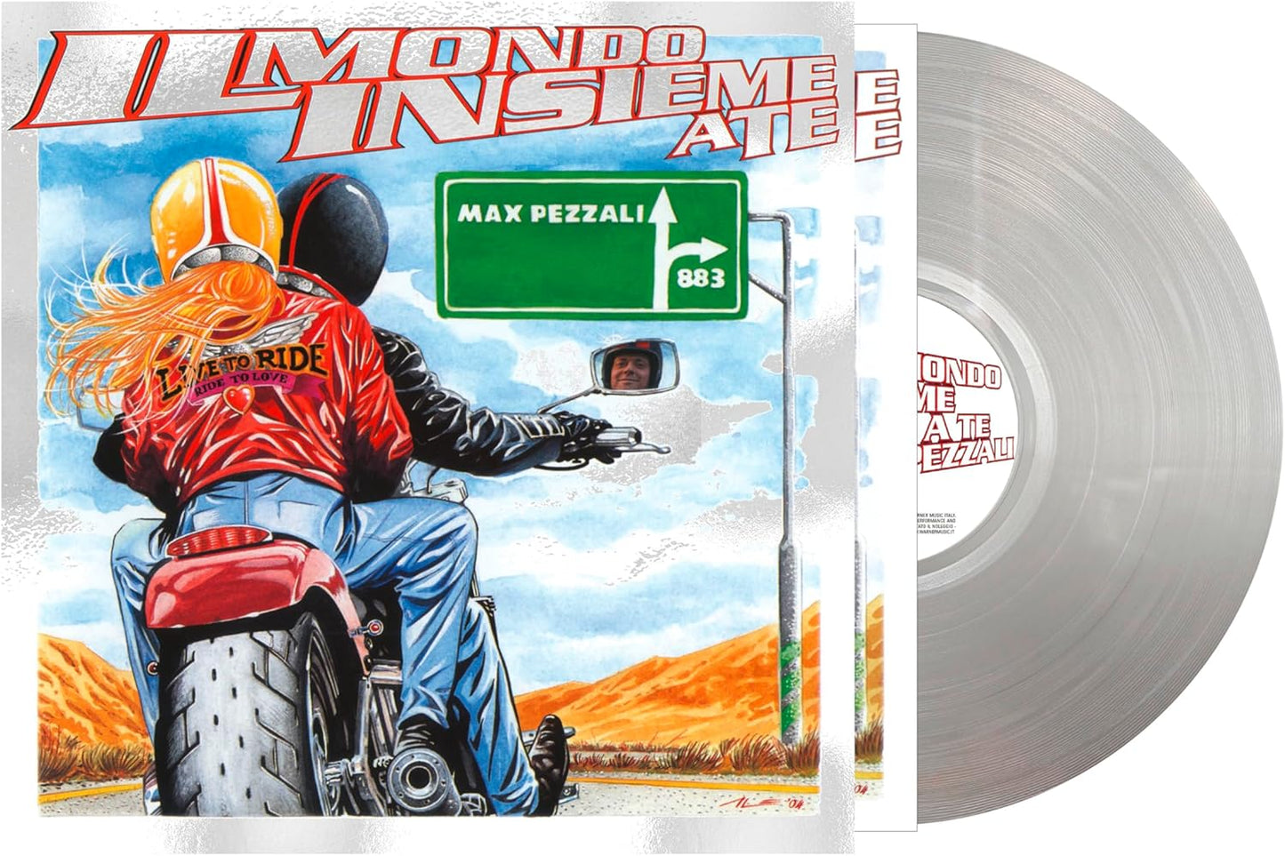 883/Max Pezzali - Il Mondo Insieme A Te (LTD, Copertina Metalizzata, Cristallo, 180gr)
