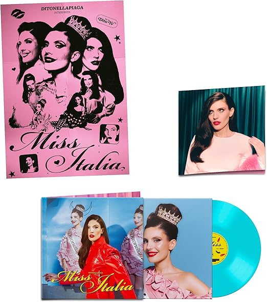 Ditonellapiaga - Miss Italia (Blu Trasparente, LTD, Numerato, 180gr)