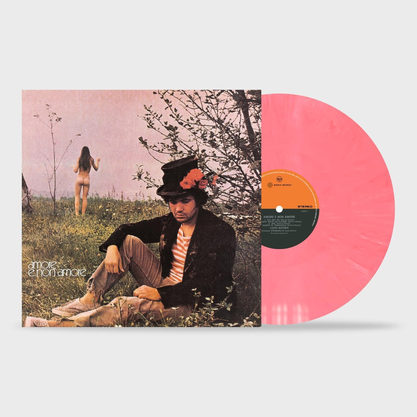 Lucio Battisti - Amore E Non Amore (Marmorizzato Bianco Rosa, 180gr)