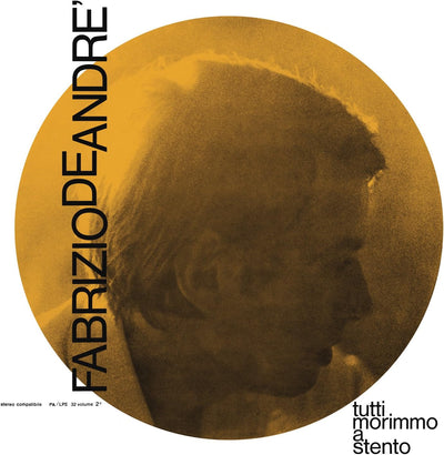Fabrizio De Andrè - Tutti Morimmo A Stento (180gr)