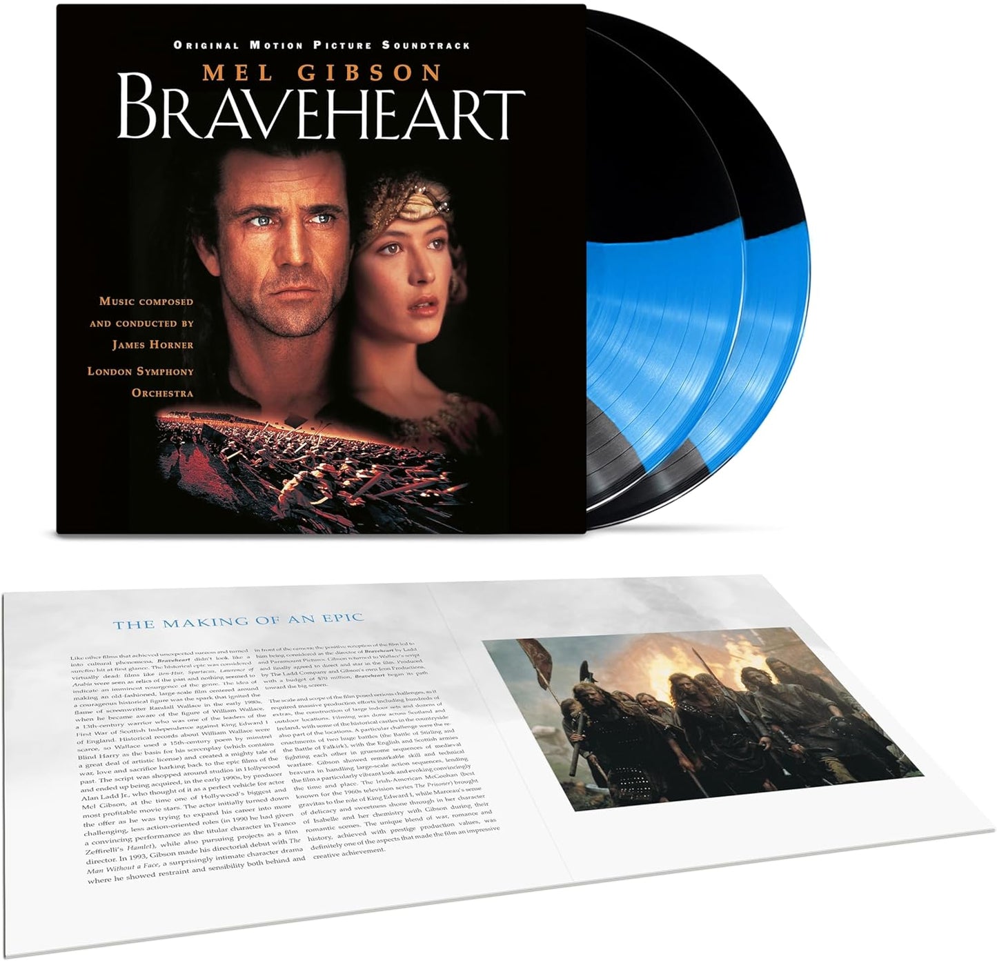 Various - Braveheart (30Th Ann, Black With Blue Streak, 180gr)