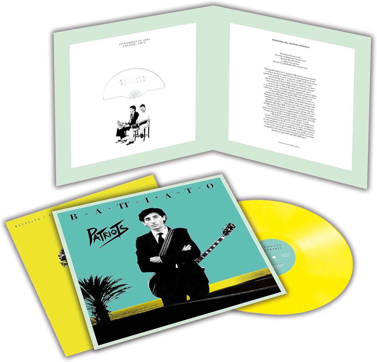Franco Battiato - Patriots (LTD, Giallo, 40Th Ann, Numerato, 180gr)