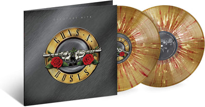 Guns N' Roses - Greatest Hits (2LP, LTD, Gold With White & Red Splatter, 180gr)