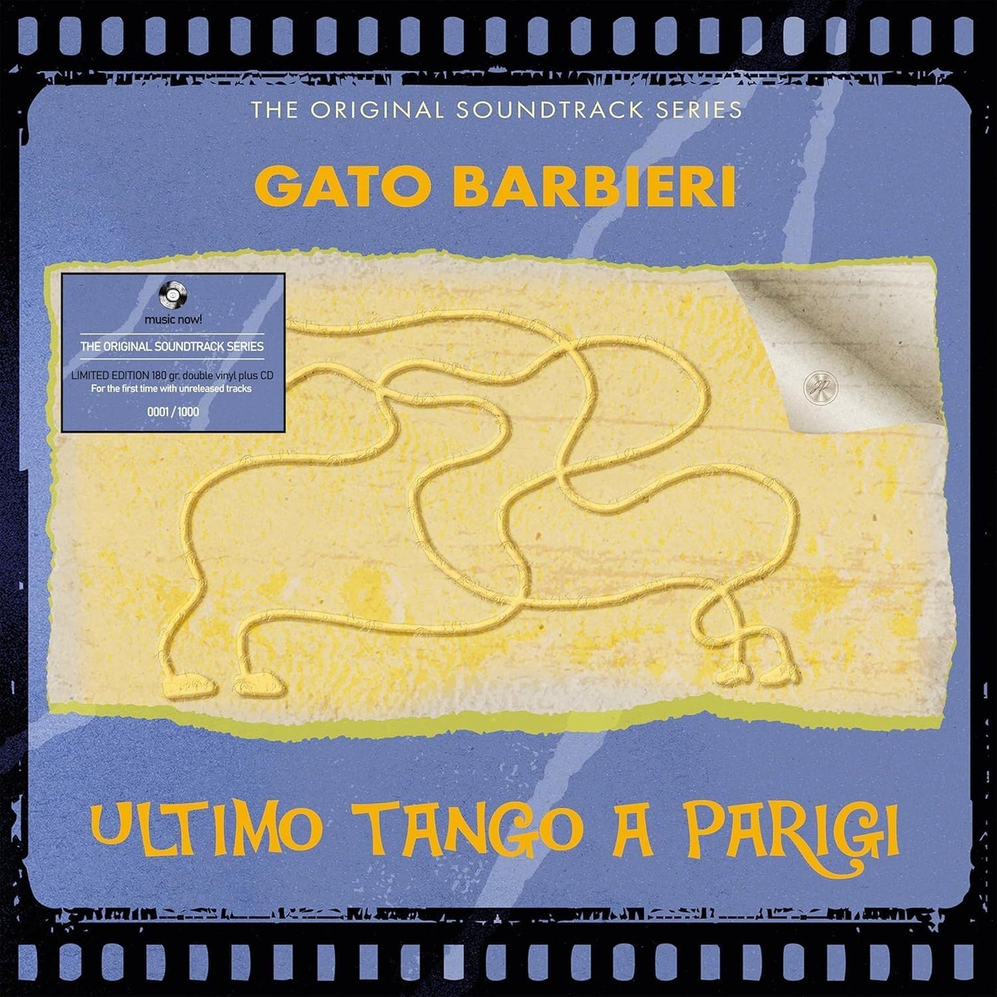 Gato Barbieri - Ultimo Tango a Parigi (Blu Trasparente Numerato + CD) (Vinile 180gr.)