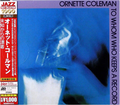 Ornette Coleman - To Whom Who Keeps A Record (CD, Album, RE, RM)