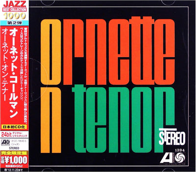Ornette Coleman - Ornette On Tenor (CD, Album, RE, RM, Japan)