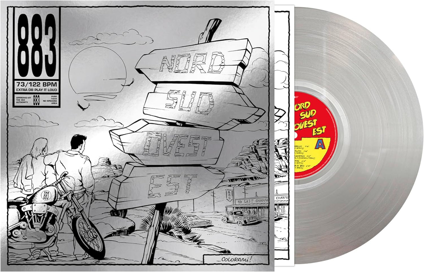 883 - Nord Sud Ovest Est (LTD, Copertina Metalizzata, Cristallo, 180gr)