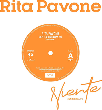 Rita Pavone - Niente (Resilienza 74) (LTD, Numerato, 7")
