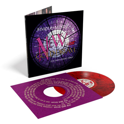 Simple Minds - New Gold Dream, Live From Paisley Abbey (Red Black Marbled, 180gr)