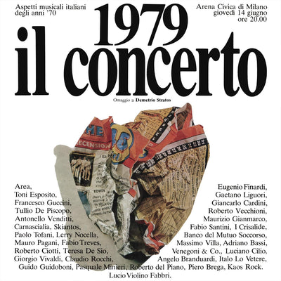 Area/Various - 1979 Il Concerto Omaggio A Demetrio Stratos (RSD 2019, 180gr)