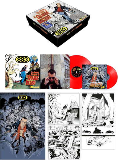 883 - La Donna Il Sogno & Il Grande Incubo (BOX, LP Rosso, 7" Rosso, Poster, Inserti)