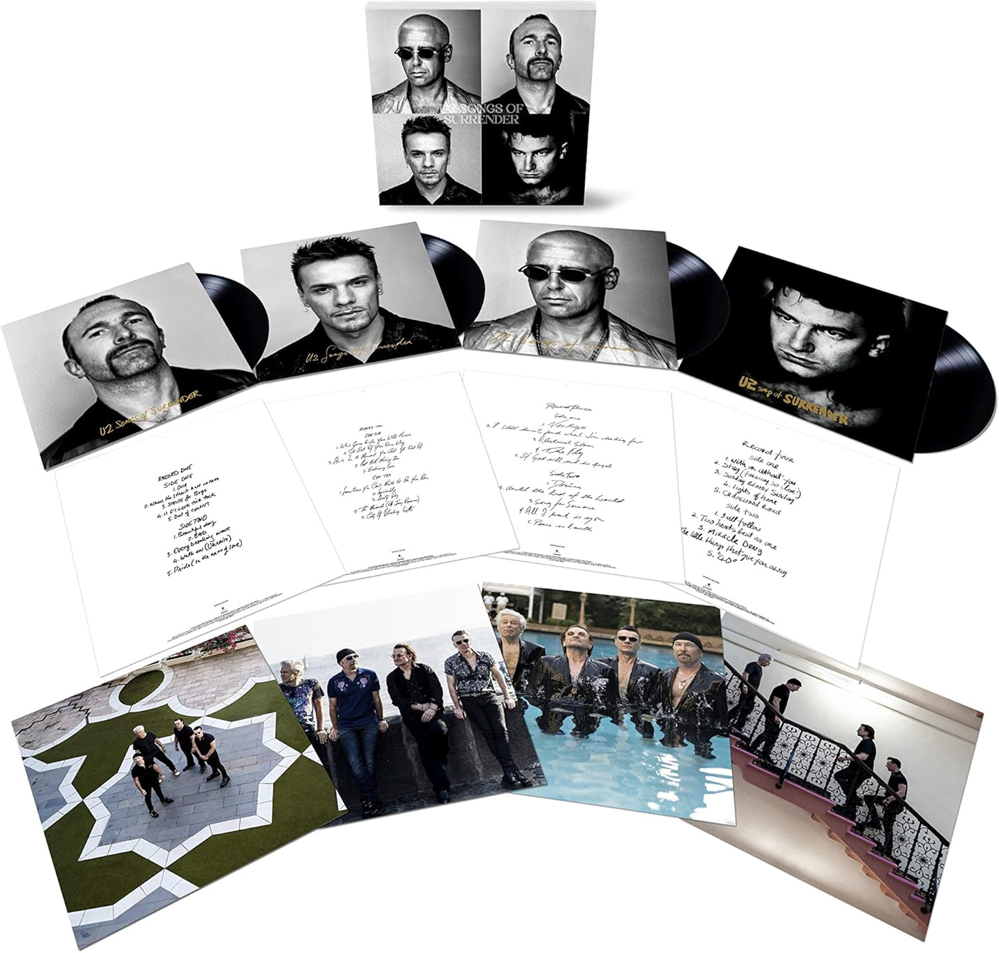 U2 - Songs Of Surrender (Deluxe, 4LP, LTD, Numbered, 180gr, BOX)