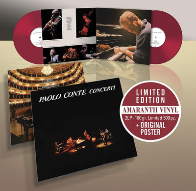Paolo Conte - Concerti (Amaranto, Numerato, 500 Copie, 180gr)