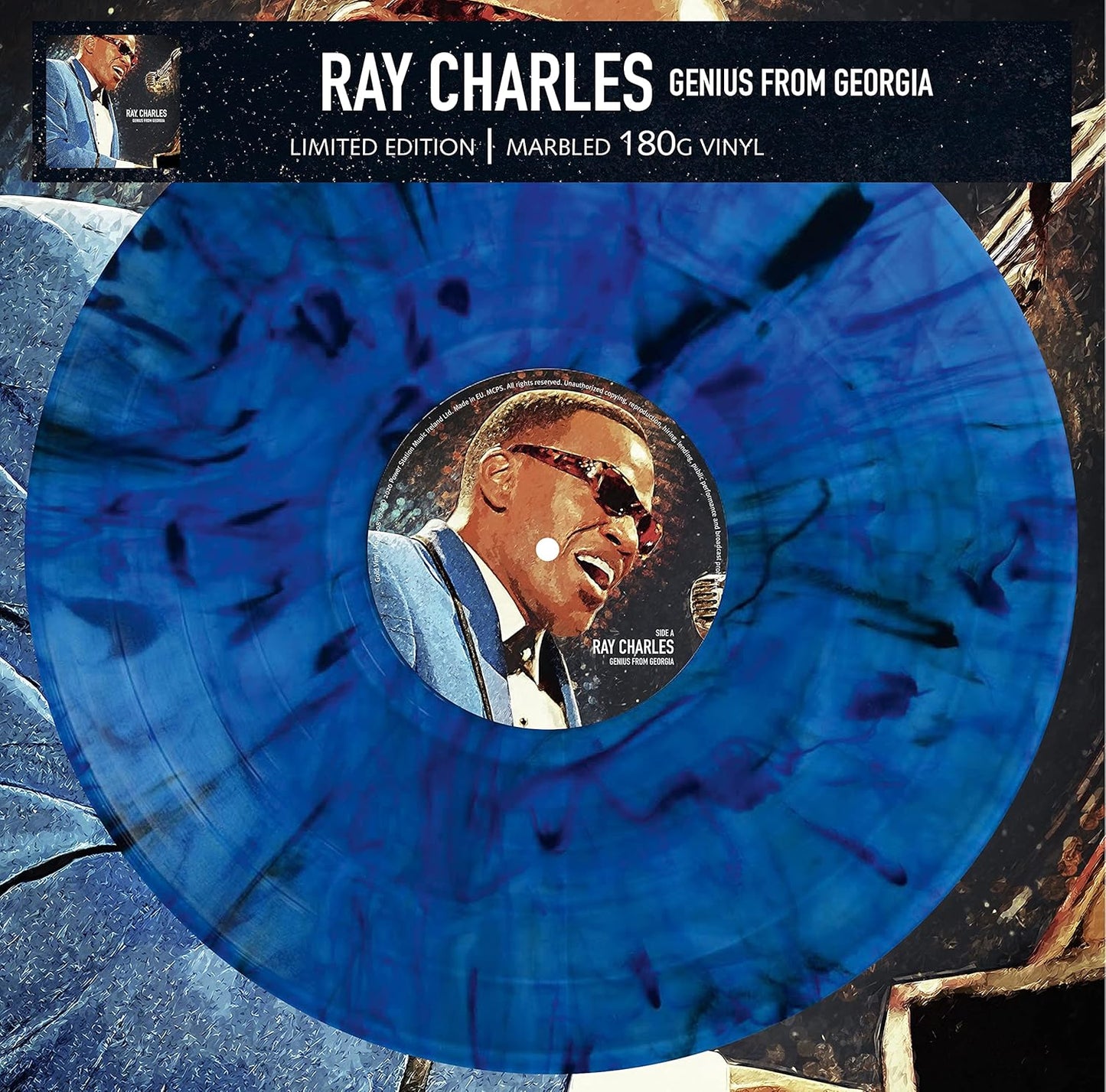 Ray Charles - Genius From Georgia (Blue Marbled, LTD, 180gr)