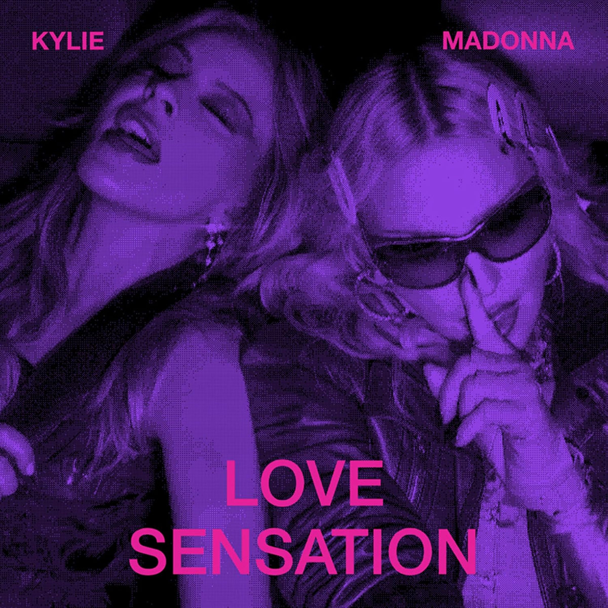 Madonna/Kylie Minogue - Love Sensation (Clear, 7")