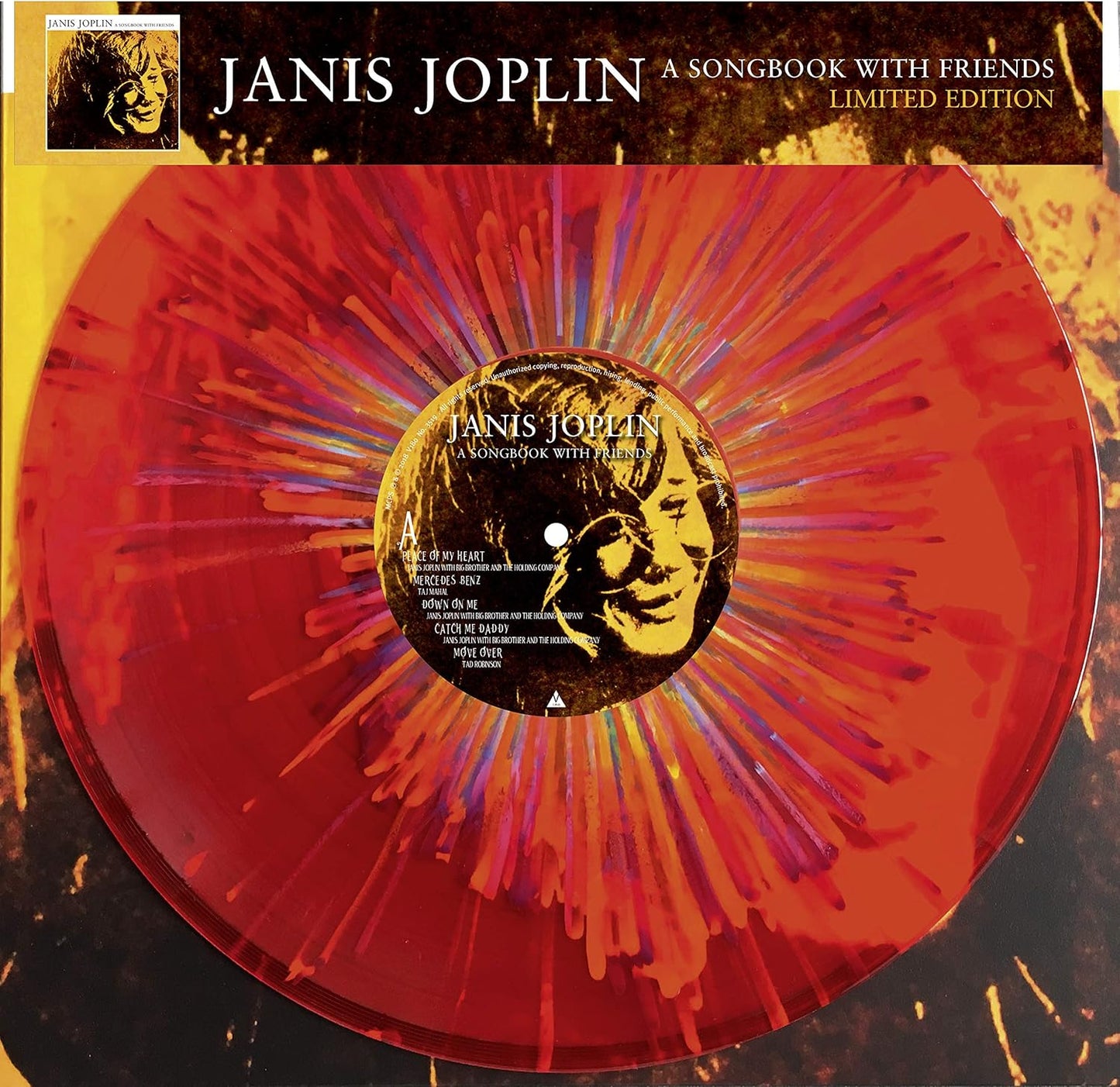 Janis Joplin - A Songbook With Friends (LTD, Red Clear Splatter, 180gr)